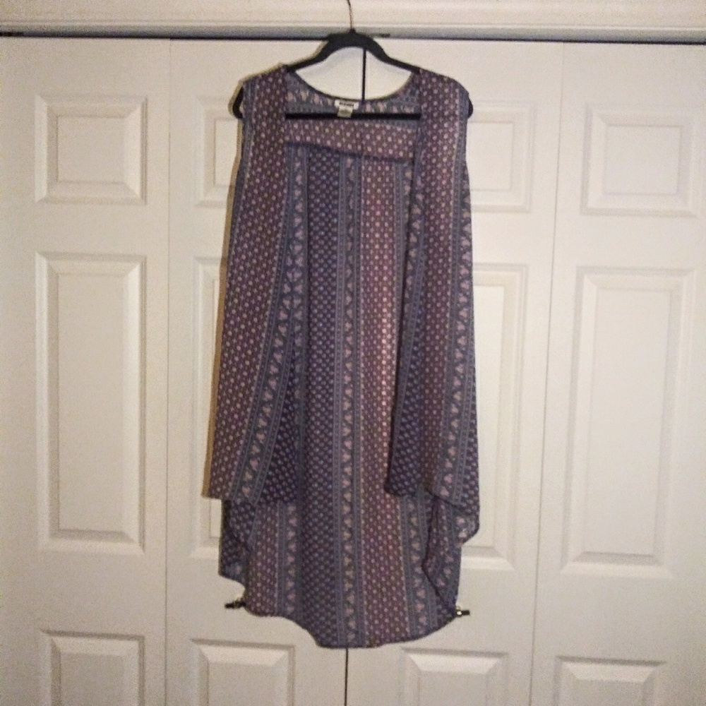 Floral Duster/Vest